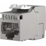 EFB Elektronik RJ45 Keystone plonas/trumpas korpusas Cat.6A, ekranuotas, 29,2 mm, montavimas be įrankių