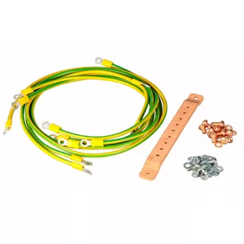 Įžeminimo gnybtai EFB Elektronik K3930V2N žali geltoni vario plieno