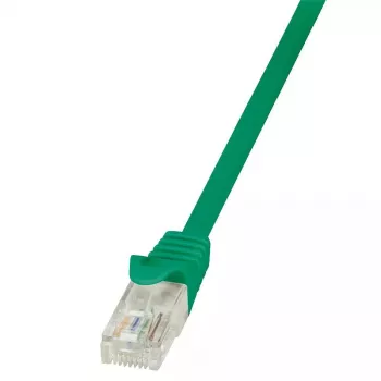 Tinklo kabelis LogiLink 2m RJ45 Cat6 U/UTP Žalias