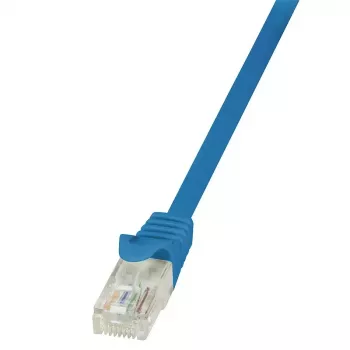 Tinklo kabelis LogiLink 2m RJ45 Cat6 U/UTP mėlynas