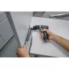 Bosch GSR 12V-32 FC akumuliatorinis gręžtuvas-suktuvas su priedais dėkle L-BOXX