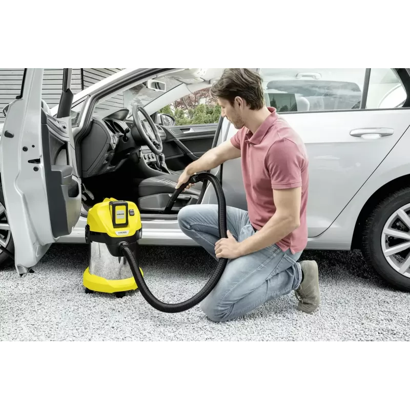 Būgninis dulkių siurblys Kärcher WD 3 baterija Premium