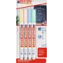 Žymeklių rinkinys Edding 4085/4P kreidiniai žymekliai 1–2 mm antgalis, pastelinės spalvos, 4 vnt. pakuotė