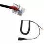 GEQUDIO RJ laidas, suderinamas su Yealink, Snom, Avaya, Grandstream WA9402