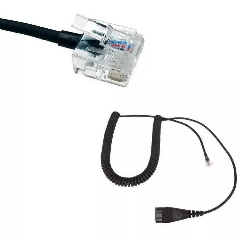 RJ laidas GEQUDIO, suderinamas su Unify OpenStage/OpenScape WA9404 – RJ jungties laidas telefonijos ausinėms