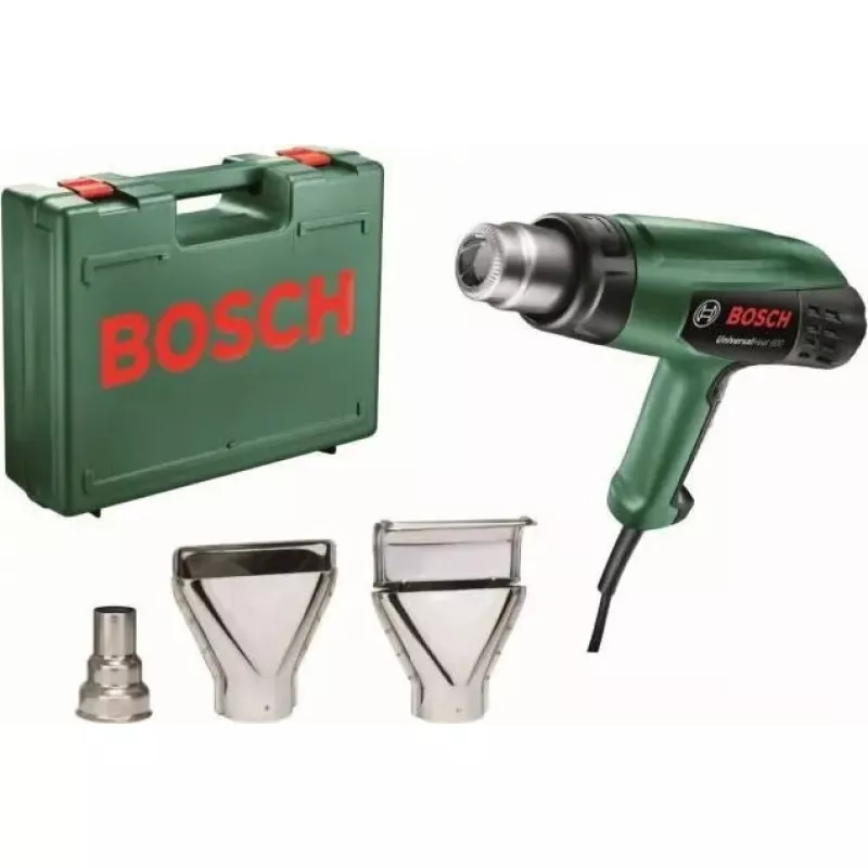 Karšto oro pistoletas Bosch UniversalHeat 600 — rankinis karšto oro įrankis, 1800 W galia