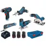 Bosch 0615A0017C 12V belaidis 5 įrankių kombinuotas rinkinys su XL-Boxx