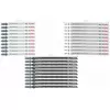 Siaurpjuklių peiliukų rinkinys Bosch PRO 30 vnt. medžiui ir metalui 2607011946