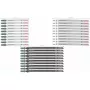 Siaurpjuklių peiliukų rinkinys Bosch PRO 30 vnt. medžiui ir metalui 2607011946