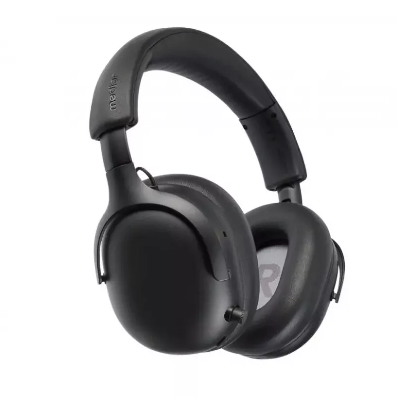 Ant ausies dedamos ausinės MEDION LIFE HX1-Pure, Bluetooth, uždaro tipo, juodos