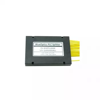 Plokštinis skirstytuvas BlueOptics BOSA-LU-LU-1X32 LC UPC šviesolaidinis 1x32 juodas