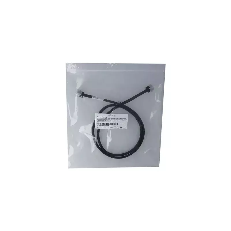 SAS kabelis BlueOptics BLIS4343-80CM 0,8 m 12 Gbit/s juodas