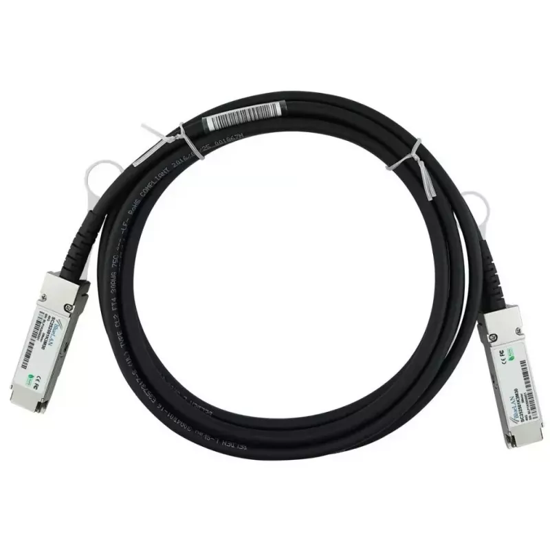 InfiniBand / šviesolaidinis kabelis BlueOptics X66100-05-BL 0,5 m QSFP