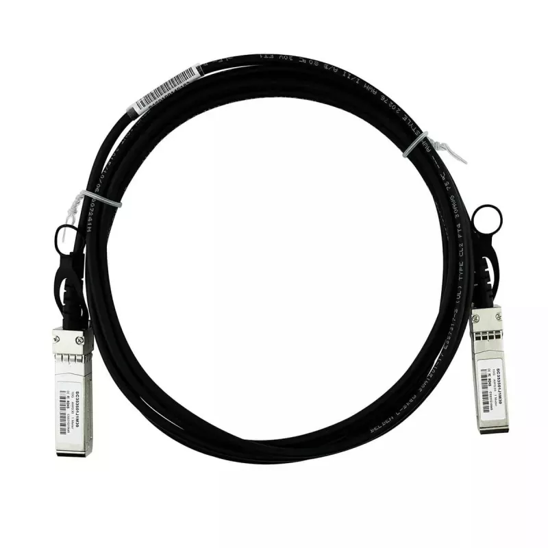 “InfiniBand” kabelis “BlueOptics OS6360-CBL-60CM-BL” 0,5 m SFP+ juodas sidabrinis