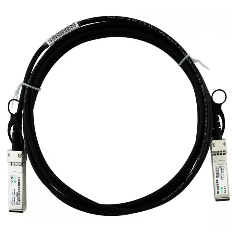 InfiniBand / šviesolaidinis kabelis SFP+ BlueOptics UACC-DAC-SFP10-1M-BL 1 m