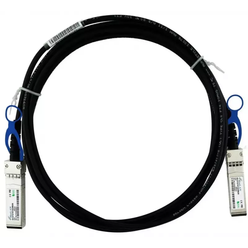 SFP DAC kabelis BlueOptics SFP-DAC25-1M-BL 1m SFP28 Male-Male