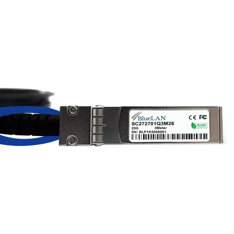BlueOptics ET7302-DAC-2M-BL InfiniBand šviesolaidinis kabelis 2 m SFP28