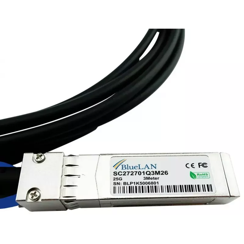 InfiniBand/šviesolaidinis kabelis BlueOptics X66130-3-BL 3 m SFP28
