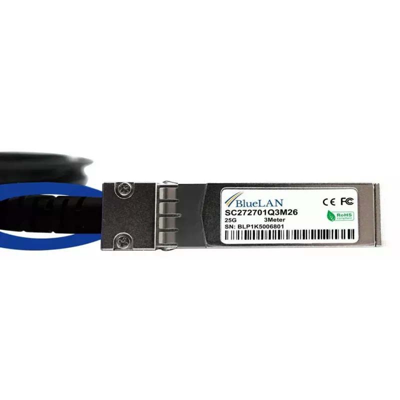 InfiniBand/šviesolaidinis kabelis BlueOptics X66130-3-BL 3 m SFP28