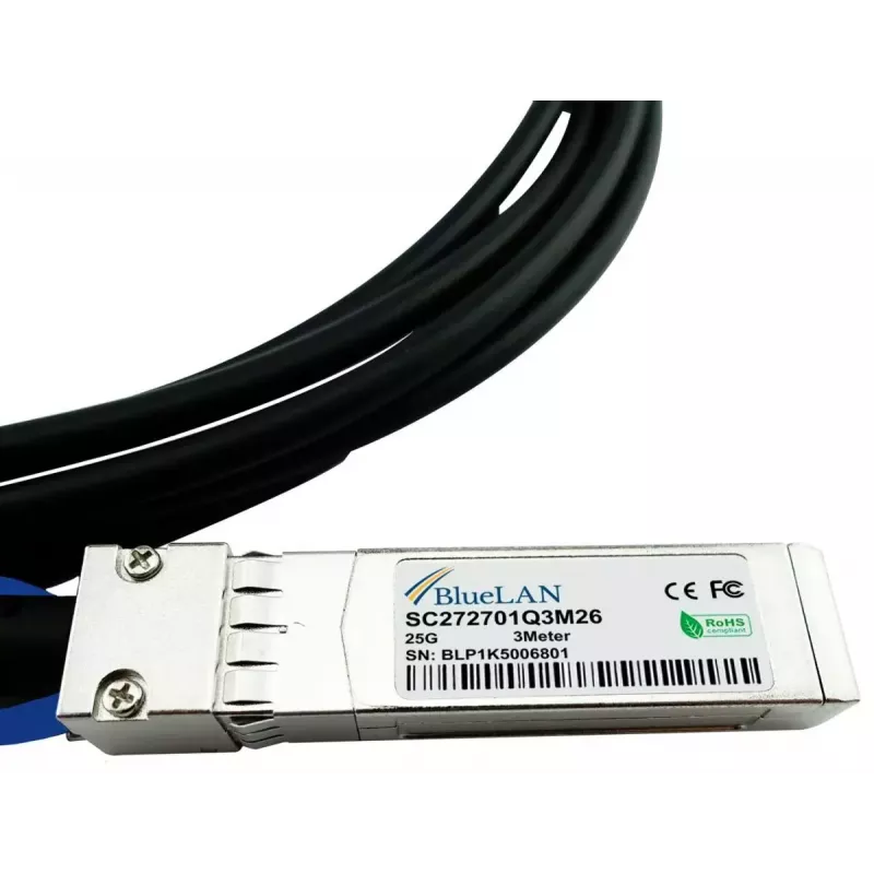 “InfiniBand”/šviesolaidinis kabelis BlueOptics CBL-NTWK-0944-SS28C30M-BL 3 m SFP28 kištukas/kištukas