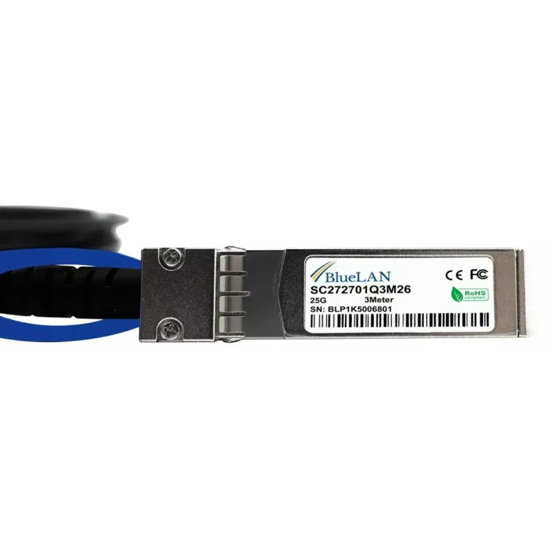 “InfiniBand”/šviesolaidinis kabelis BlueOptics CBL-NTWK-0944-SS28C30M-BL 3 m SFP28 kištukas/kištukas