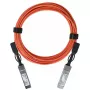 BlueOptics XS+DA0001-BL InfiniBand / šviesolaidinis kabelis 1 m SFP28 Juoda