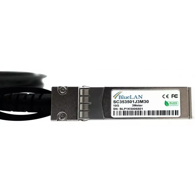 SFP+ laidas BlueOptics SFP-10G-CU-3M-NE-BL 3 m kištukas/kištukas
