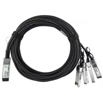 BlueOptics SFPPQSFP28-03-BL InfiniBand šviesolaidinis kabelis 3 m QSFP 4xSFP+