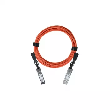 Šviesolaidinis / InfiniBand kabelis BlueOptics MCP7H60-W001R30-BL, 1 m, QSFP-DD į 2×QSFP56, oranžinis, kištukas/kištukas