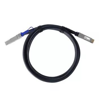 InfiniBand / šviesolaidinis kabelis BlueOptics QDD-400G-DAC-1M-BL 1 m QSFP-DD laidas su abiem galais