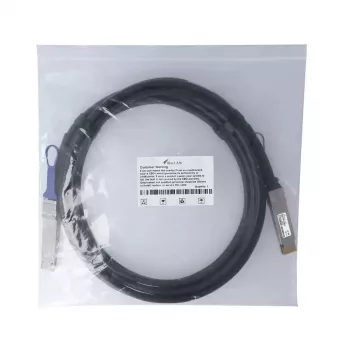 DAC kabelis BlueOptics DAC-Q56DD-400G-2M-BL 2m QSFP-DD Vyriška/Vyriška