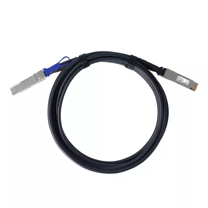 DAC kabelis BlueOptics DAC-Q56DD-400G-2M-BL 2m QSFP-DD Vyriška/Vyriška