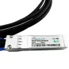 BlueOptics InfiniBand / šviesolaidinis pertraukiamasis kabelis QSFP56 į 4xSFP56 1 m Juodas