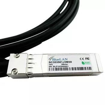 BlueOptics 10G-SFP-TWX-P-0308-BL InfiniBand šviesolaidinis kabelis 3 m SFP+ Vyriška Vyriška
