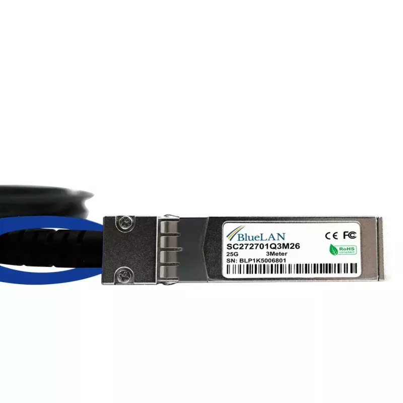 SFP28 DAC kabelis BlueOptics SFP28-DAC-0.5M-BL 0,5m SFP28 jungtys
