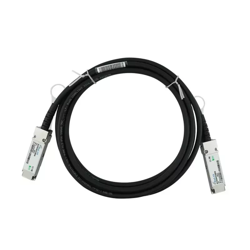 Tinklo kabelis BlueOptics QSFP-40G-5M-CM-BL QSFP InfiniBand 5 m juodas