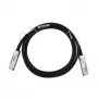 DAC kabelis BlueLan PAN-QSFP-DAC-0.5M-BL QSFP QSFP InfiniBand 0,5 m juodas