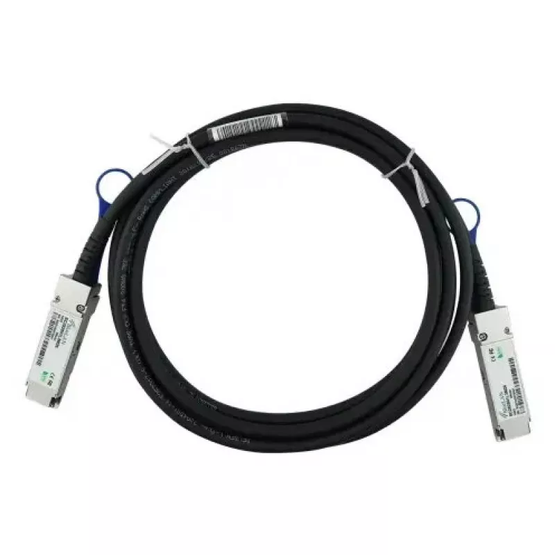 BlueOptics QSFP28 DAC laidas SFP-DAC100-2M-BL 100GBASE-CR4 2 m, juodas