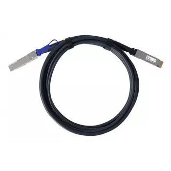 DAC kabelis BlueOptics PAN-QSFPDD-DAC-1M-BL QSFP-DD InfiniBand 1m Juodas