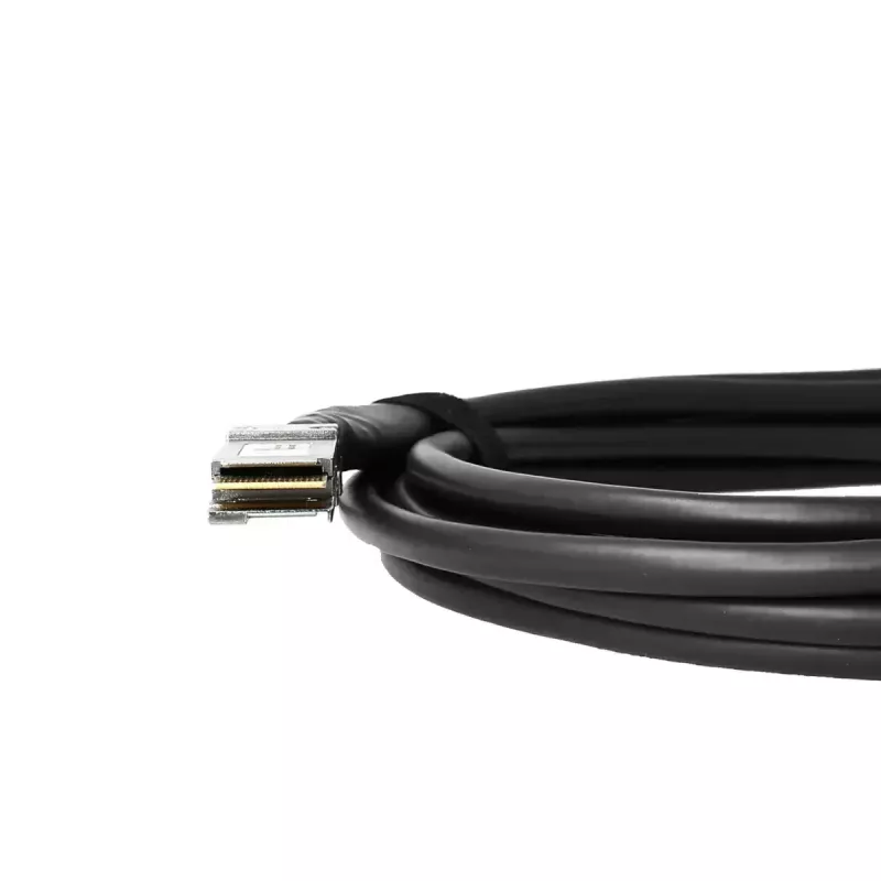 DAC laidas BlueOptics PAN-QSFPDD-DAC-2M-BL QSFP-DD InfiniBand 2m Juodas