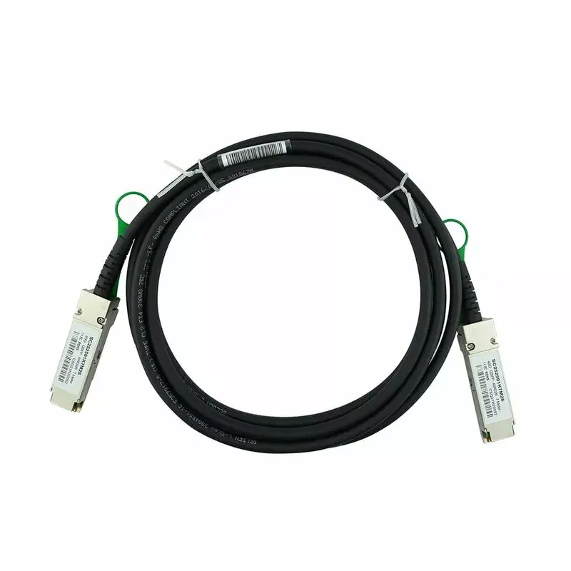 CBO QSFP tiesioginio prijungimo kabelis SC252501K3M30-BL — 40GBASE-CR4, 3 m, mėlynas