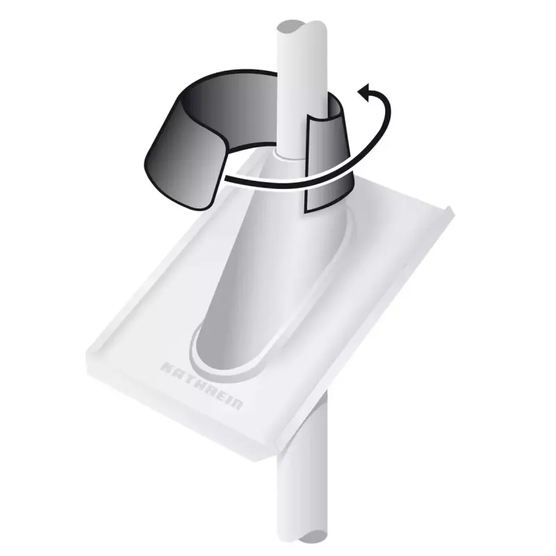 Antena Kathrein ZTC 01 Juoda Minimalus stiebo skersmuo 2,7 cm Maksimalus stiebo skersmuo 6 cm