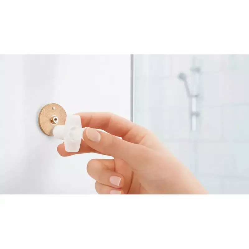 Dušo laikiklis TESA Spaa metalinis-plastikinis strypas 56538-00000-00