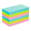 Lipniojo lapelio popierius Post-It 3M 622-12SS-COS, kvadratinis 47,6×47,6 mm, 90 lapų, mėlyni / žali / rožiniai