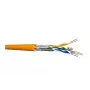 Tinklo kabelis Draka Comteq 60011605 Cat7 100m Oranžinis