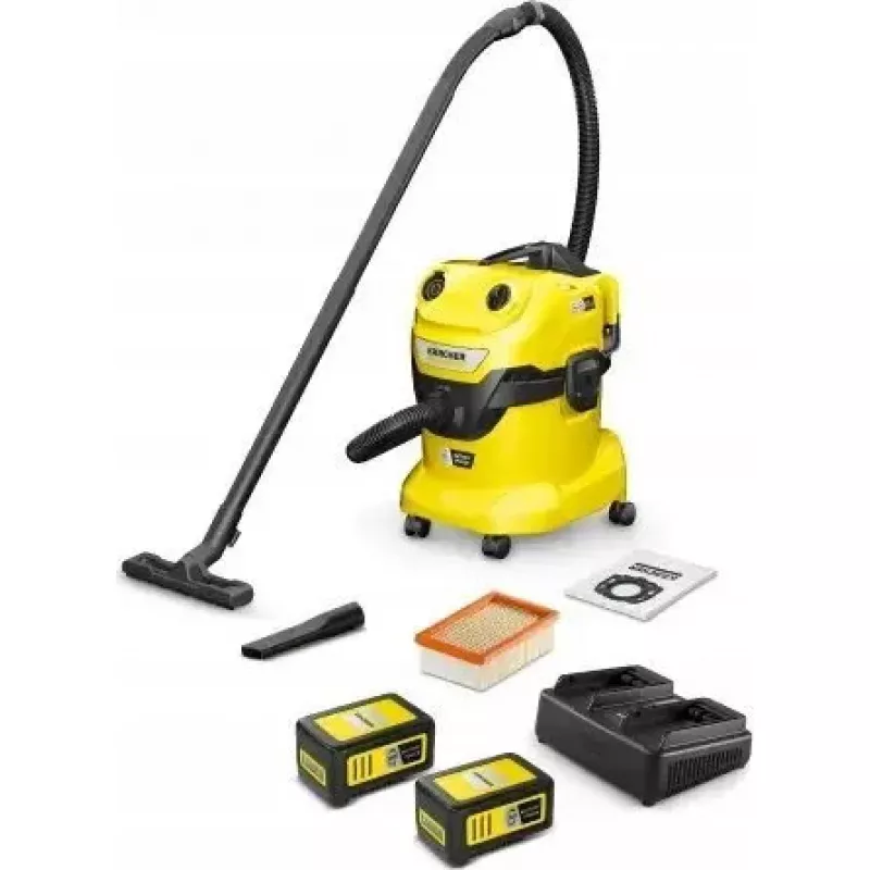 Dulkių siurblys Kärcher WD 4-18 Dual baterija Set