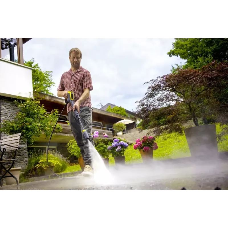 Karcher K 7 Comfort Premium Connect aukšto slėgio plovimo įrenginys — 180 bar, 600 l/h, 3000 W, PremiumFlex žarna 10 m, Bluetooth Smart