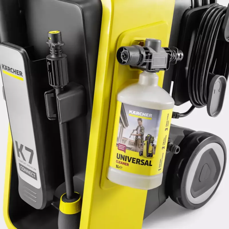 Aukšto slėgio plovimo įrenginys Karcher K 7 Comfort Premium Connect Home - 3000 W, 180 bar, 600 l/h, 10 m žarna