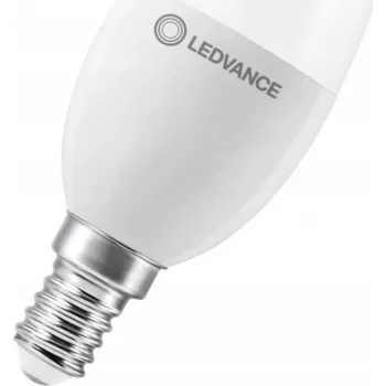 LED lemputė Ledvance 4,9 W (atit. 40 W) E14 B35 470 lm 2700 K pritemdoma matinė žvakė