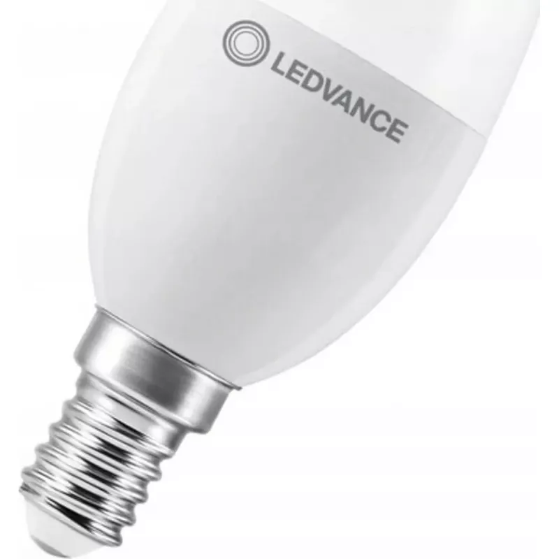 LED lemputė Ledvance 4,9 W (atit. 40 W) E14 B35 470 lm 2700 K pritemdoma matinė žvakė